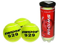 Мячи для большого тенниса (3 шт) 929-Р3 Swidon