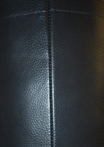 Мешок боксерский черный кожа 1 сорт Рокки фото 4