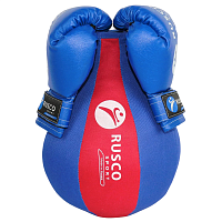 Набор боксерский для детей груша и перчатки Rusco Sport