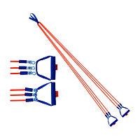 Эспандер лыжника со съемными жгутами ЭЛБС-3Р-К V76