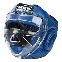 Шлем с прозрачной маской Safe HGS-4023S Green Hill