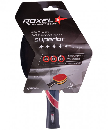 Ракетка для настольного тенниса 5* Superior Roxel