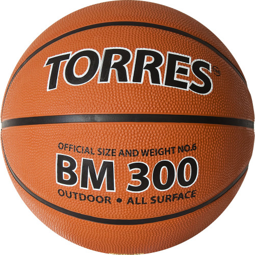 Мяч баскетбольный №6 TORRES BM300 фото 2