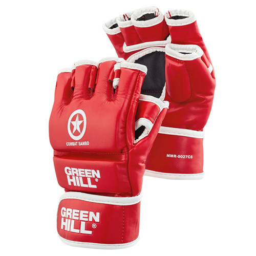 Перчатки для MMA COMBAT SAMBO MMR-0027CS Green Hill