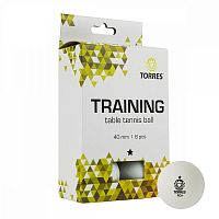 Мяч для настольного тенниса TORRES Training 1* TT21016 (6 шт)