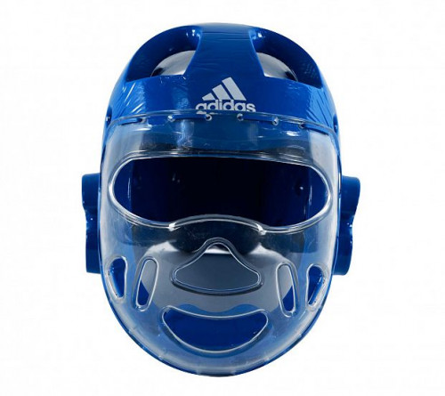 Шлем тхэквондо с маской Head Guard Face Mask Adidas фото 3