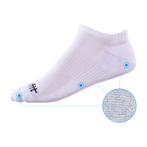 Спортивные носки низкие c амортизацией SW-207 (2 пары) Starfit