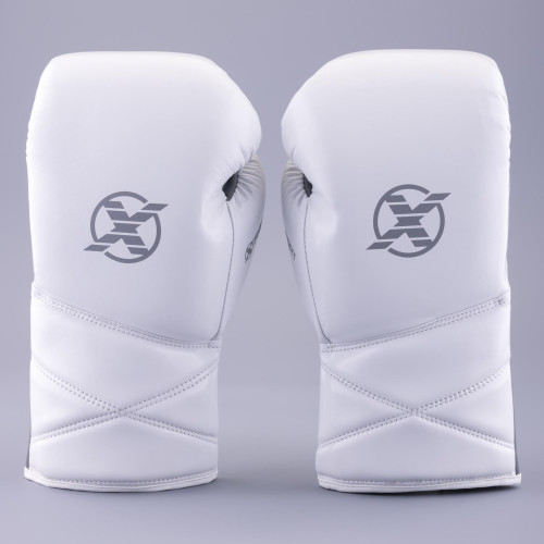 Перчатки боксерские FIGHTEXPERT PRO Lace-Up на шнуровке фото 8