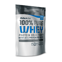 Протеиновый котейль 100% Pure Whey BioTech USA