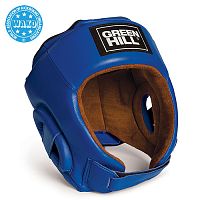 Шлем для кикбоксинга Best WAKO HGB-4016W Green Hill
