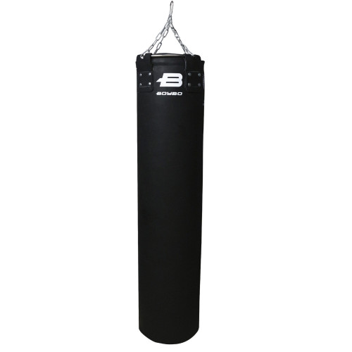 Мешок боксерский Boybo Titan ФБР иск. кожа, black фото 3