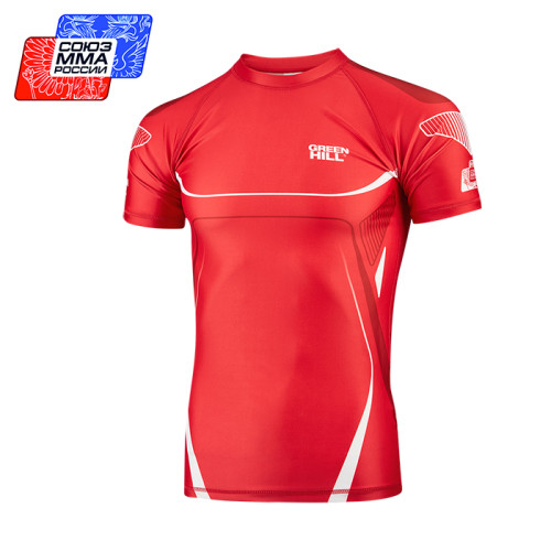 Рашгард СОЮЗ ММА РОССИИ RGI-4023MMAU Green Hill