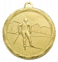 Медаль тематическая Лыжи 50 мм MZ 82-50