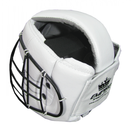 Шлем для каратэ с маской №2 (кожа) фото 2