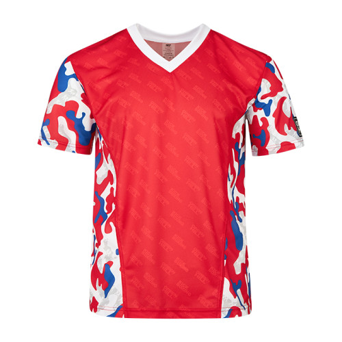 Футболка Kickbоxing T-shirt Mesh Camo Green Hill фото 8