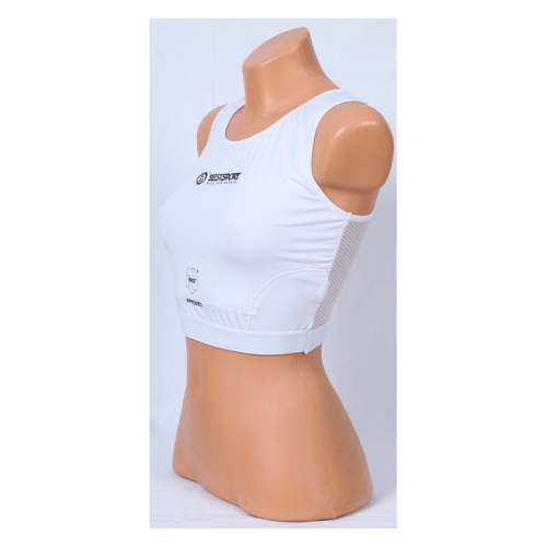 Защита груди женская для каратэ 1701 WKF Bestsport фото 2