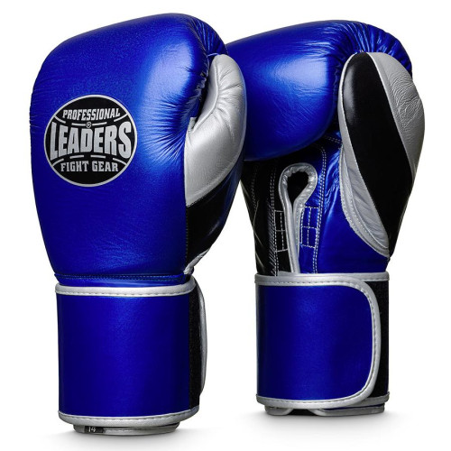 Перчатки боксерские LEADERS LS Long Velcro Custom фото 2