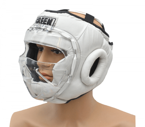 Шлем с прозрачной маской Safe HGS-4023S Green Hill фото 5