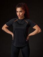 Женская футболка для фитнеса с вставкой из сетки LG20.001 EazyWay