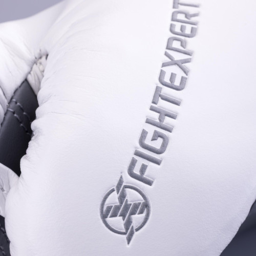 Перчатки боксерские FIGHTEXPERT PRO Lace-Up на шнуровке фото 4