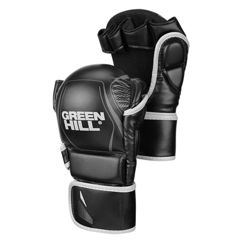 Гибридные перчатки для MMA MMI-603GH Green Hill