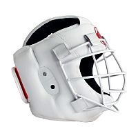 Шлем для каратэ c маской Атлант-2 кожа 35-64
