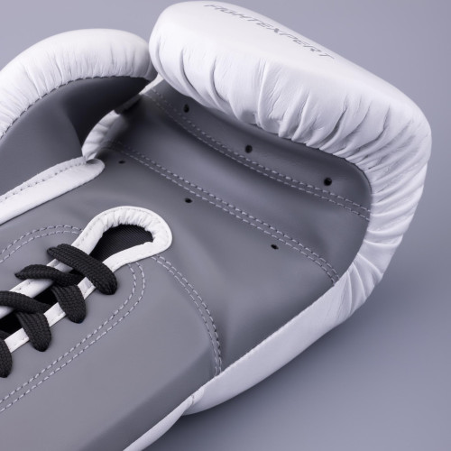 Перчатки боксерские FIGHTEXPERT PRO Lace-Up на шнуровке фото 5