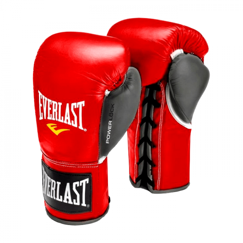 Перчатки боксерские на шнуровке Powerlock Everlast
