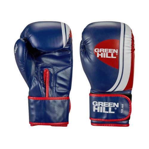 Перчатки боксерские Knockout BGK-2266 Green Hill фото 3