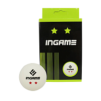 Мячи для настольного тенниса 2 звезды (6 шт) IG020 Ingame