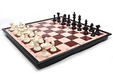 Игра 2 в 1 (шахматы, шашки) 3133 магнитная 33*33 см