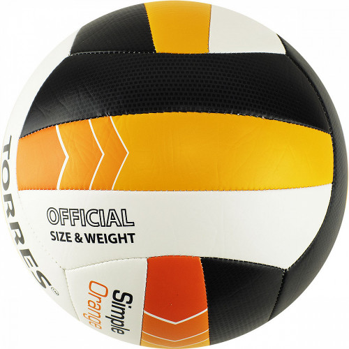 Мяч волейбольный №5 TORRES Simple Orange V32125 фото 3