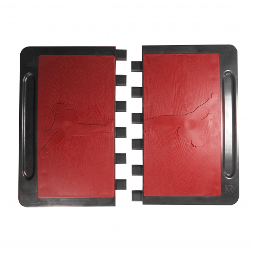 Доска для разбивания многоразовая (до 114 кг, 22 мм, красная) Wacoku