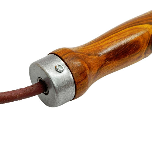 Скакалка кожаная с деревянными ручками Boybo фото 2