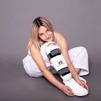 Защита голени и стопы для каратэ PS070 Profsport