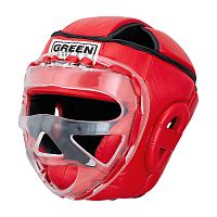 Шлем с прозрачной маской Safe HGS-4023 Green Hill