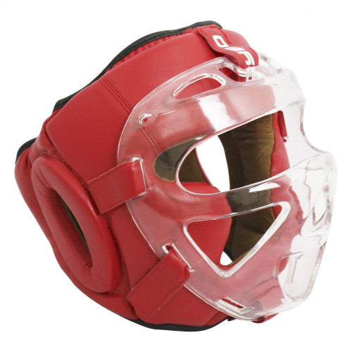 Шлем для единоборств с прозрачной маской Flexy Boybo