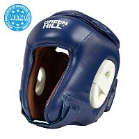 Шлем для кикбоксинга Win WAKO HGW-9033W Green Hill