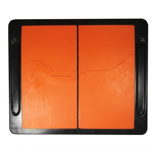 Доска для разбивания многоразовая (до 23 кг, 12 мм, оранжевая) Wacoku