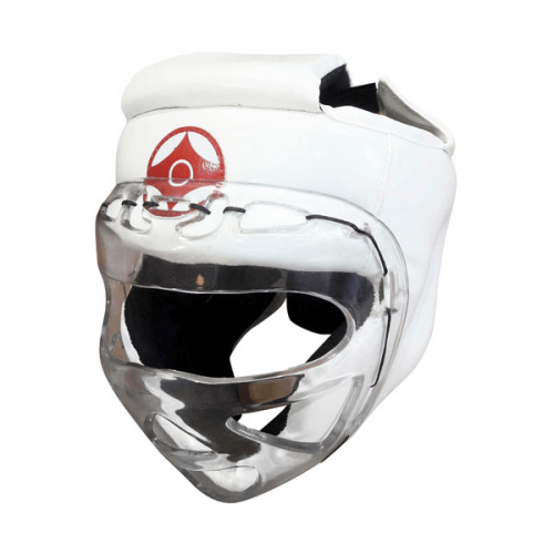 Шлем для каратэ с пластиковой маской 35-01