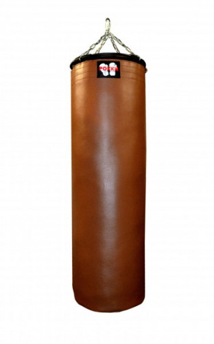 Мешок боксерский коричневый кожа 1 сорт Рокки