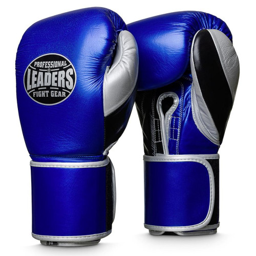 Перчатки боксерские LEADERS LS Long Velcro Custom