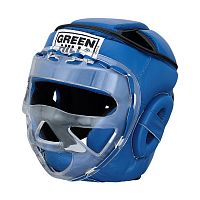 Шлем с прозрачной маской Safe HGS-4023 Green Hill