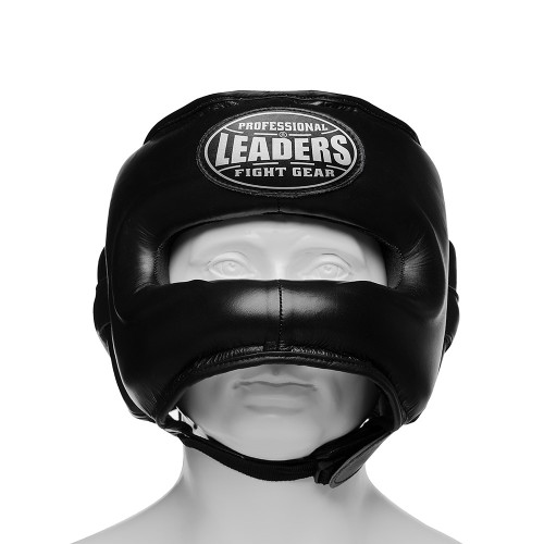 Шлем с бампером LEADERS LS FULL LEATHER фото 2