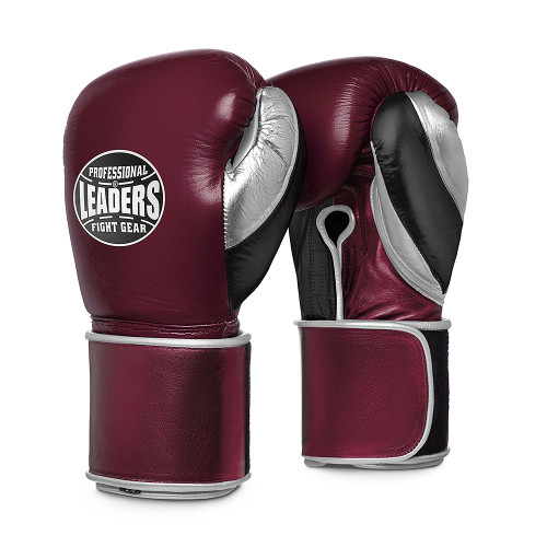 Перчатки боксерские LEADERS LS Long Velcro Custom